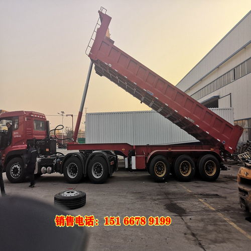 輕量化后翻自卸掛車8米與9米車型底盤(pán)價(jià)格解析